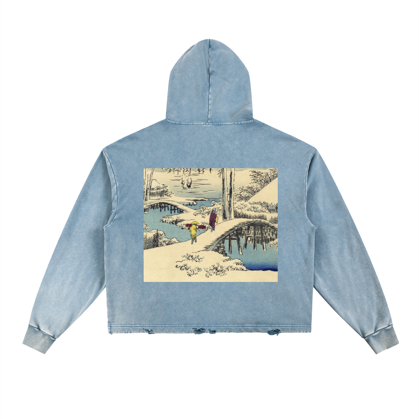 Vintage Washed Japanese Hoodie