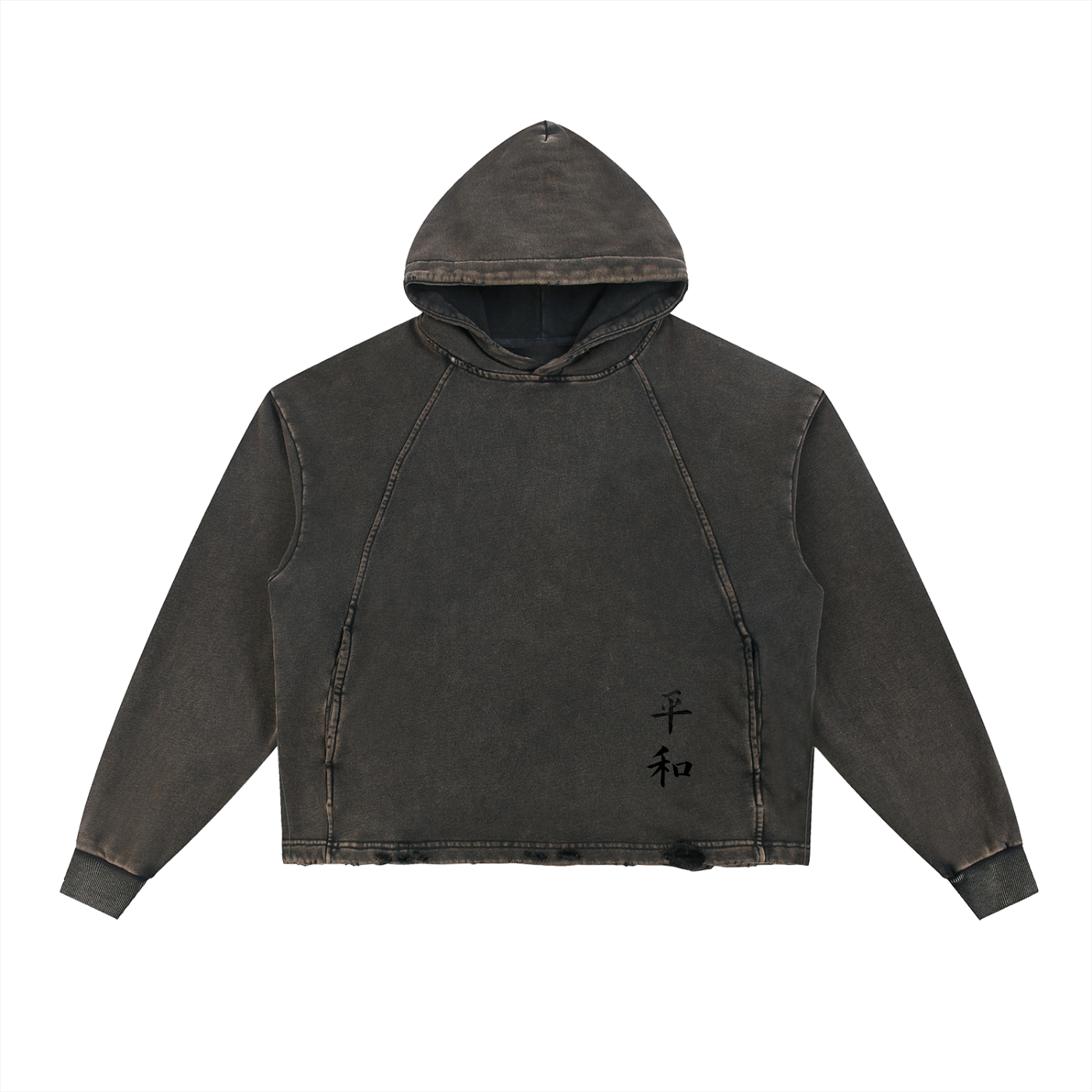 Vintage Washed Japanese Hoodie